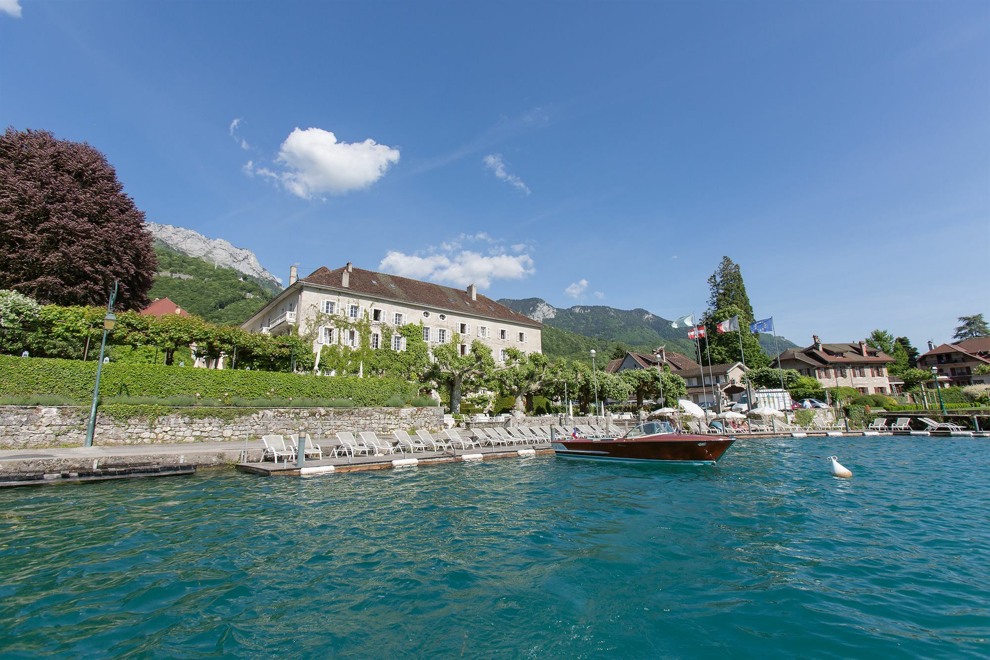 Hotel Abbaye De Talloires-Montmin Exterior foto